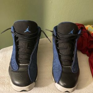 Jordan 13 navy blue size 6 youth